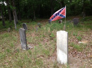 3-Confederate Flag gravestone